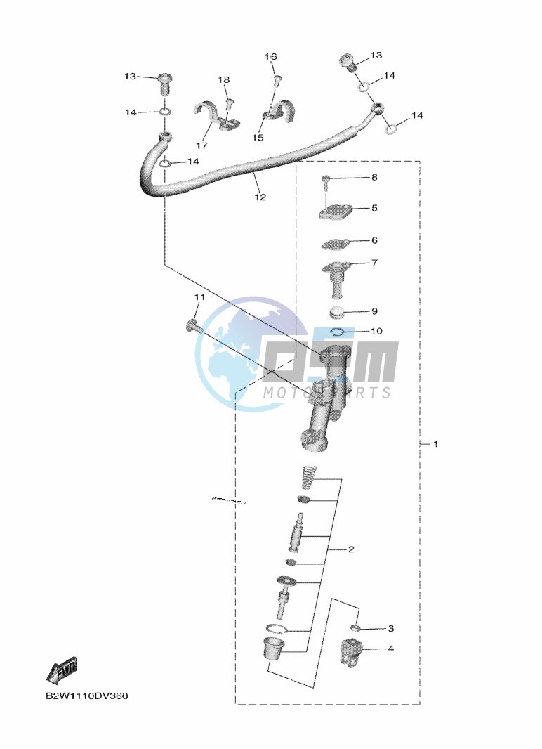 REAR MASTER CYLINDER