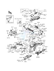 Z800_ABS ZR800DEF UF (UK FA) XX (EU ME A(FRICA) drawing Frame Fittings