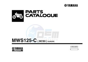 MWS125-C TRICITY 125 (BCS5) drawing Infopage-1