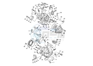 XVS A DRAG STAR CLASSIC 650 drawing CYLINDER HEAD