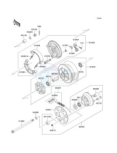 BN 125 A [ELIMINATOR 125] (A6F-A9F) A9F drawing REAR WHEEL_CHAIN