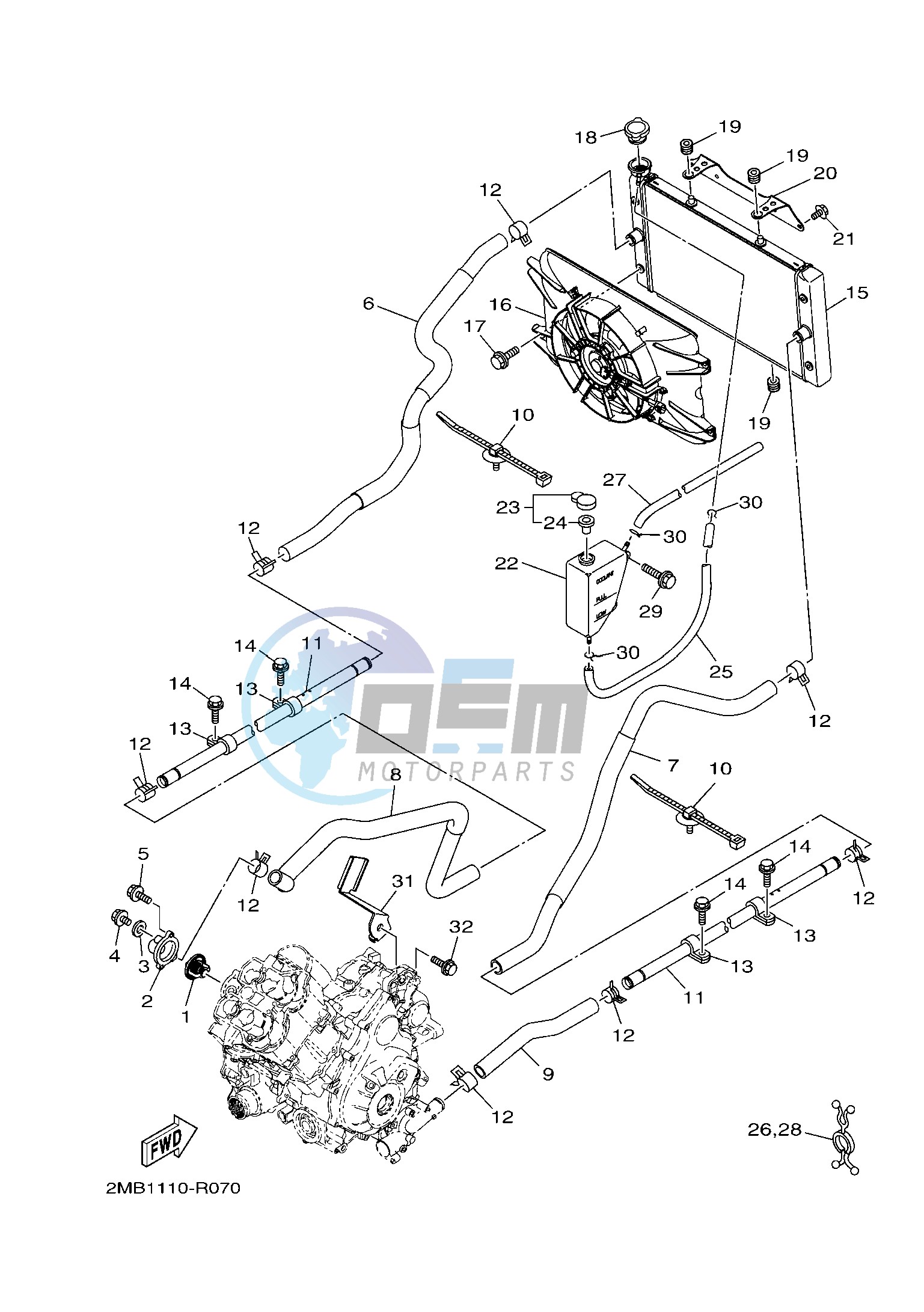 RADIATOR & HOSE