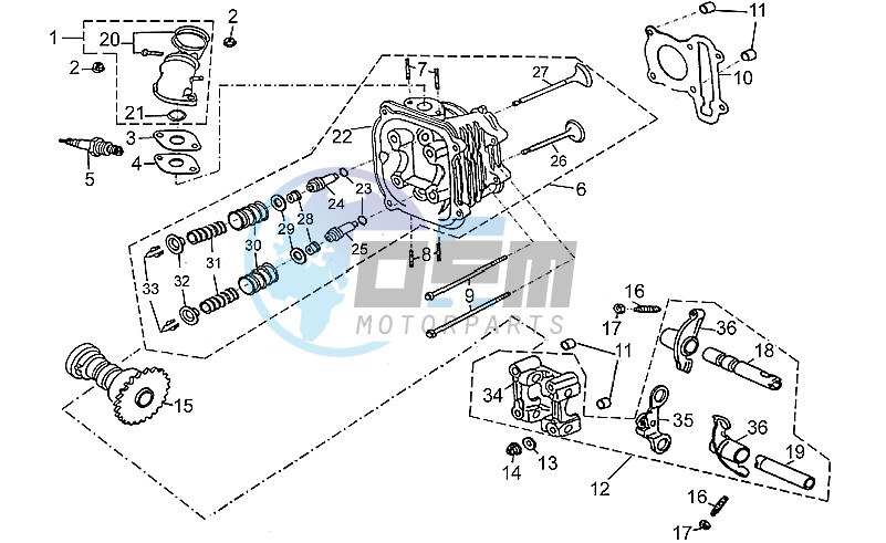 Cylinder head assy