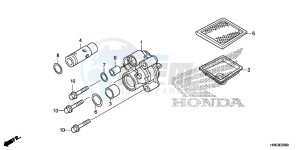 TRX500FM6H Europe Direct - (ED) drawing OIL PUMP