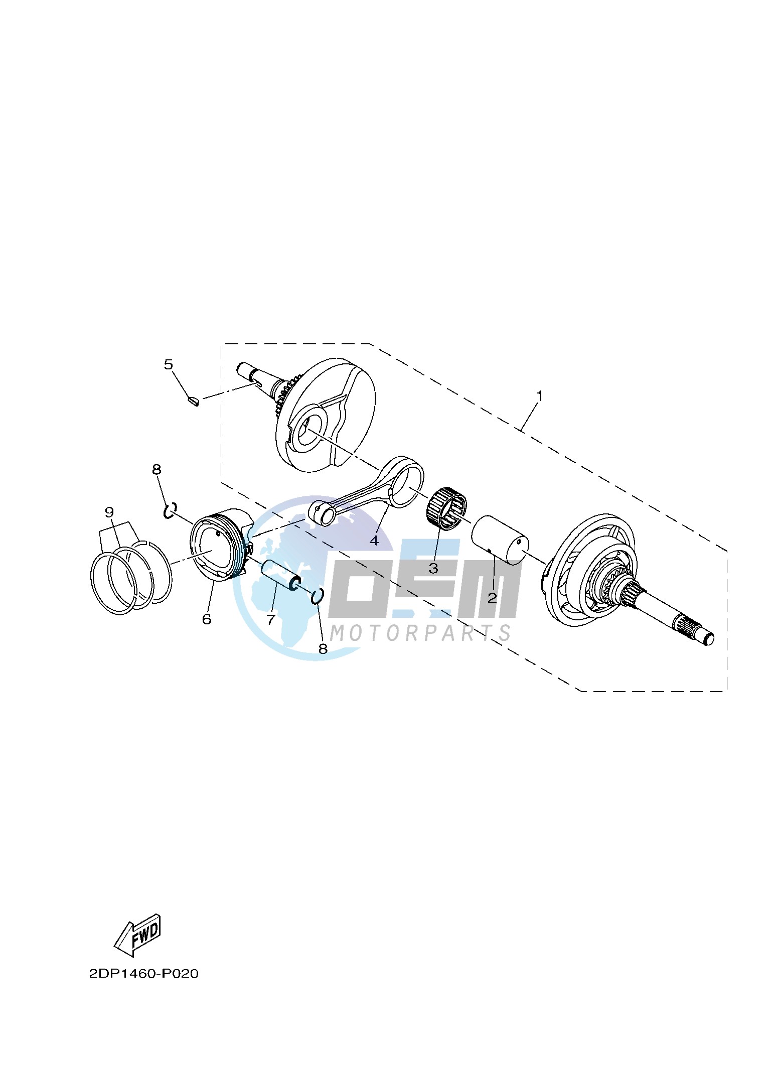 CRANKSHAFT & PISTON