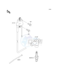 KDX200 H (H6F) 80 H6F drawing IGNITION SYSTEM