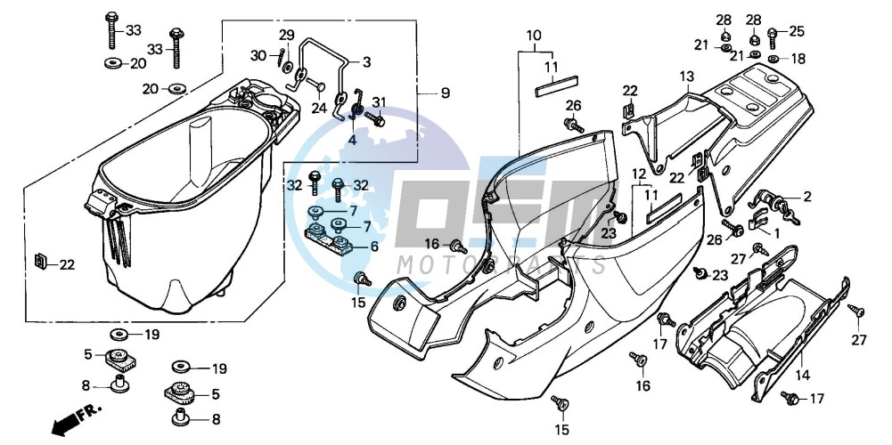 LUGGAGE BOX/BODY COVER