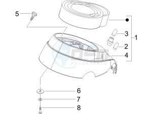 LXV 50 2T drawing Meter combination - Cruscotto