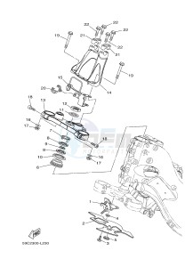 XP500A T-MAX 530 (59CN) drawing STEERING