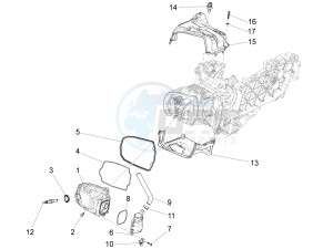 Liberty 150 iGET 4T 3V ie ABS (NAFTA) drawing Cylinder head cover