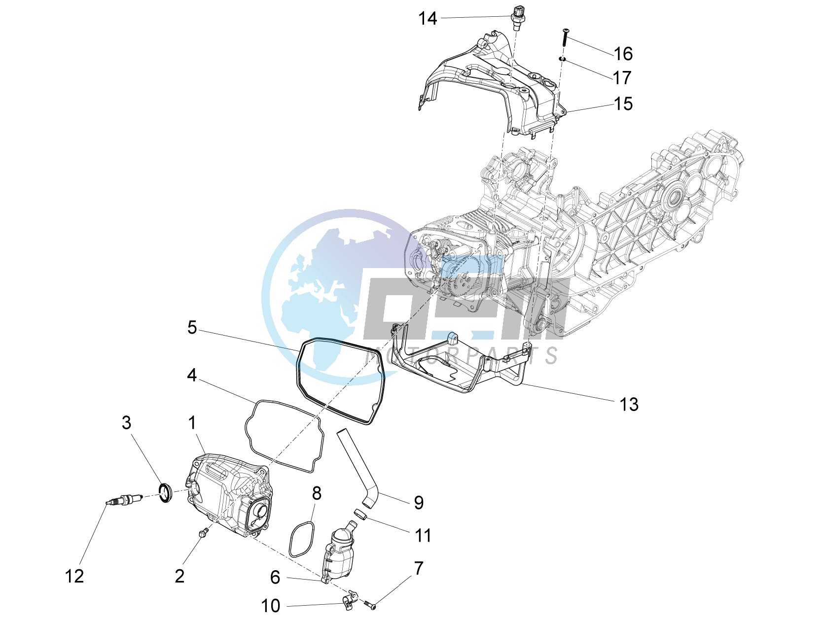 Cylinder head cover