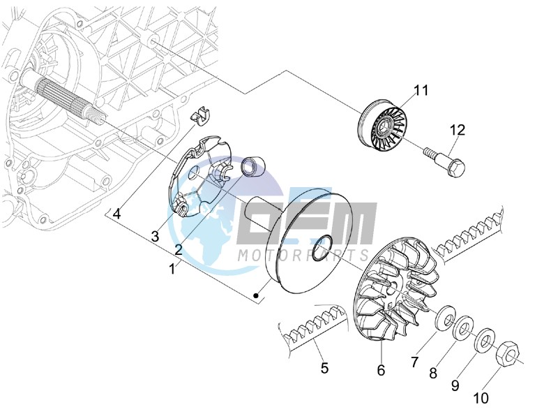 Driving pulley