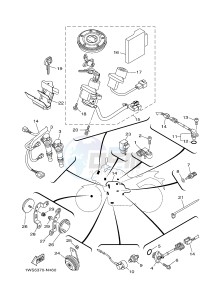 MT07 700 (1WS5) drawing ELECTRICAL 2