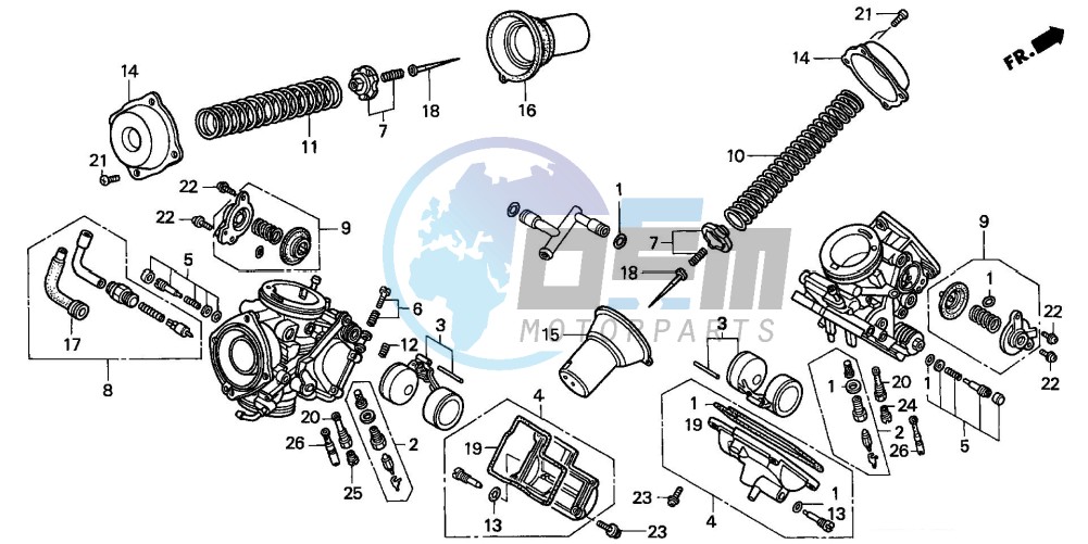 CARBURETOR (COMPONENT PARTS)