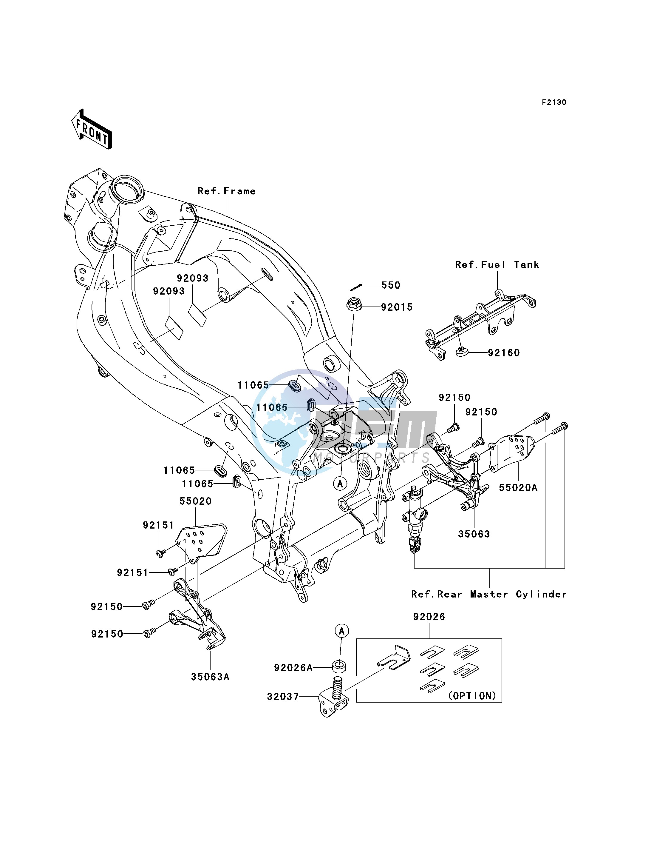 FRAME FITTINGS-- FRONT- -