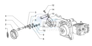 Sfera 125cc drawing Brake lever