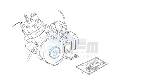 SENDA R DRD - BLACK DEVIL 2A EDIZIONE - 50 CC VTHSR1A2A drawing ENGINE