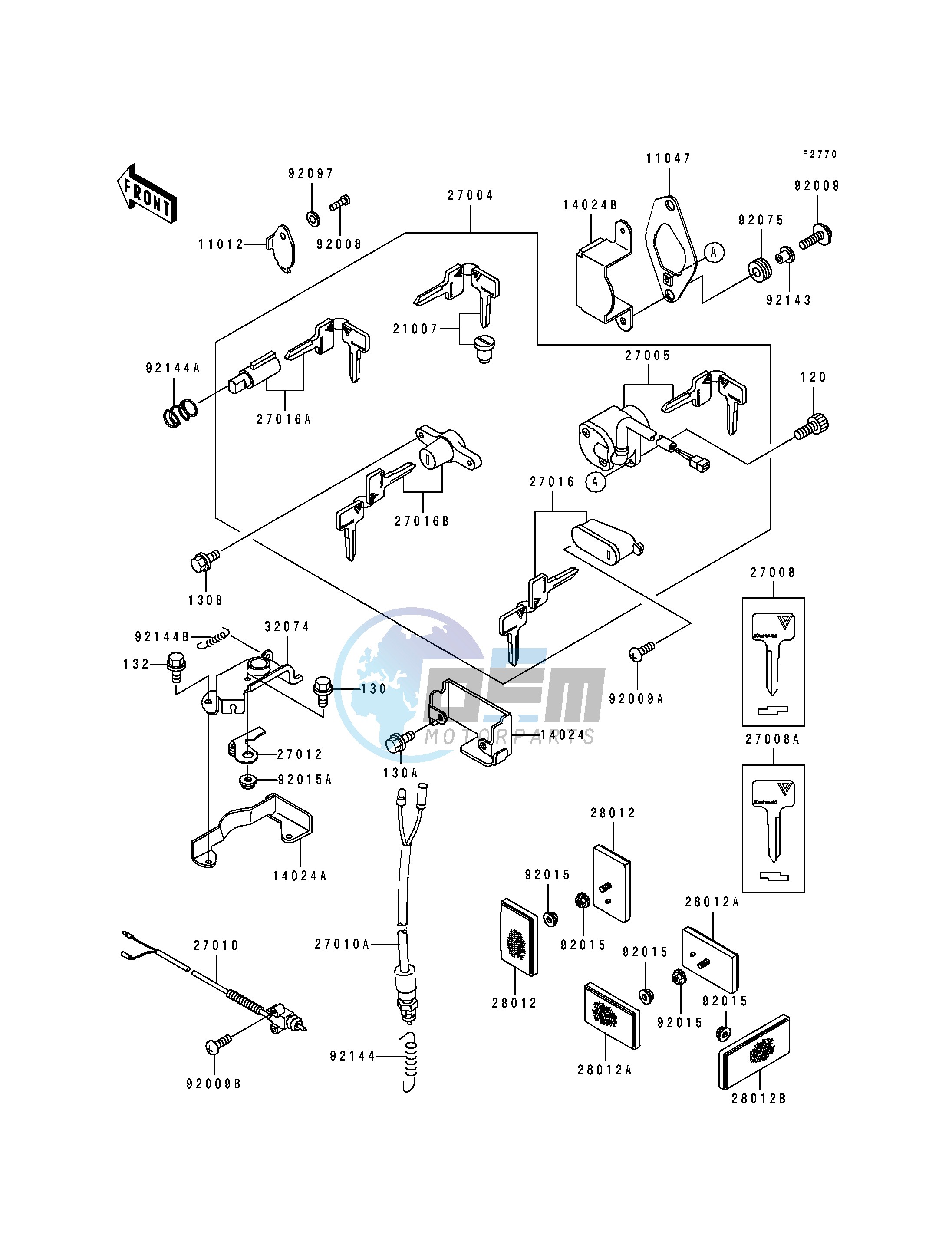 IGNITION SWITCH_LOCKS_REFLECTORS