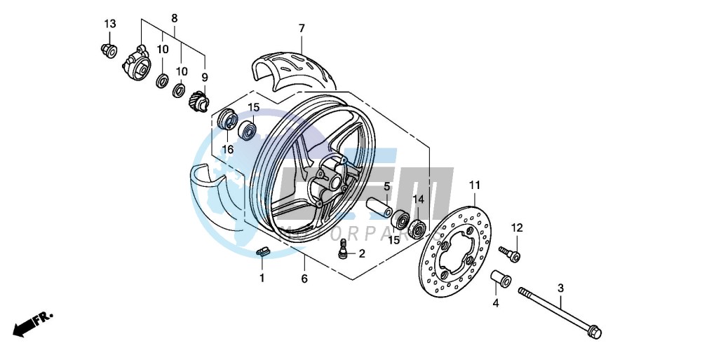 FRONT WHEEL