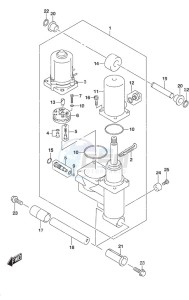 DF 60A drawing Trim Cylinder High Thrust