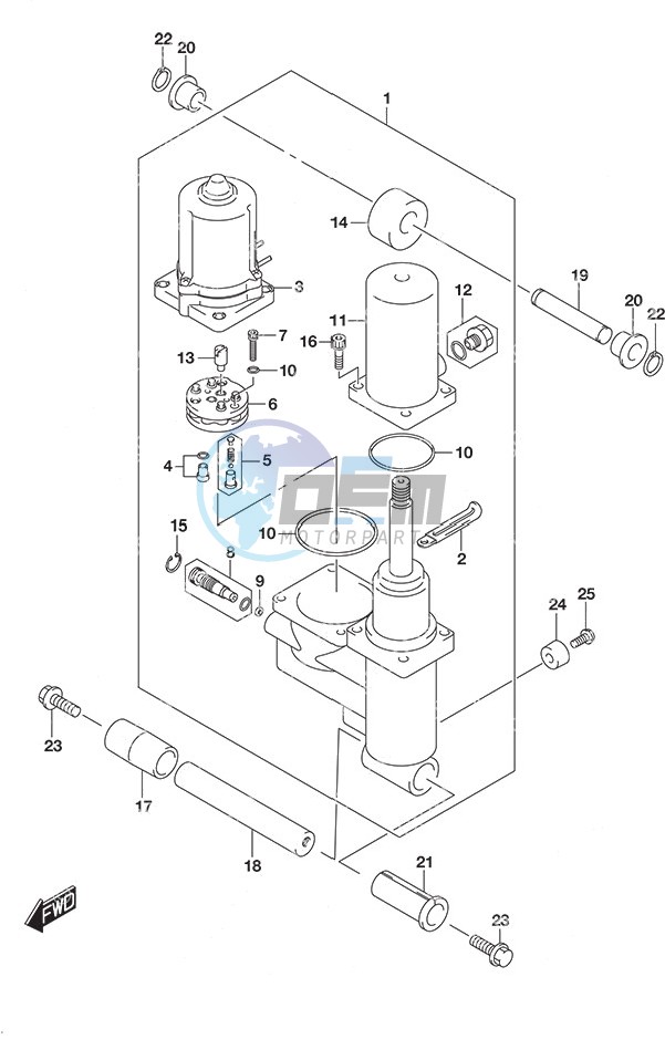 Trim Cylinder High Thrust