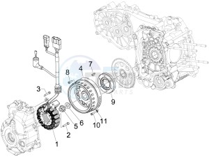 Carnaby 250 4t ie e3 drawing Flywheel magneto