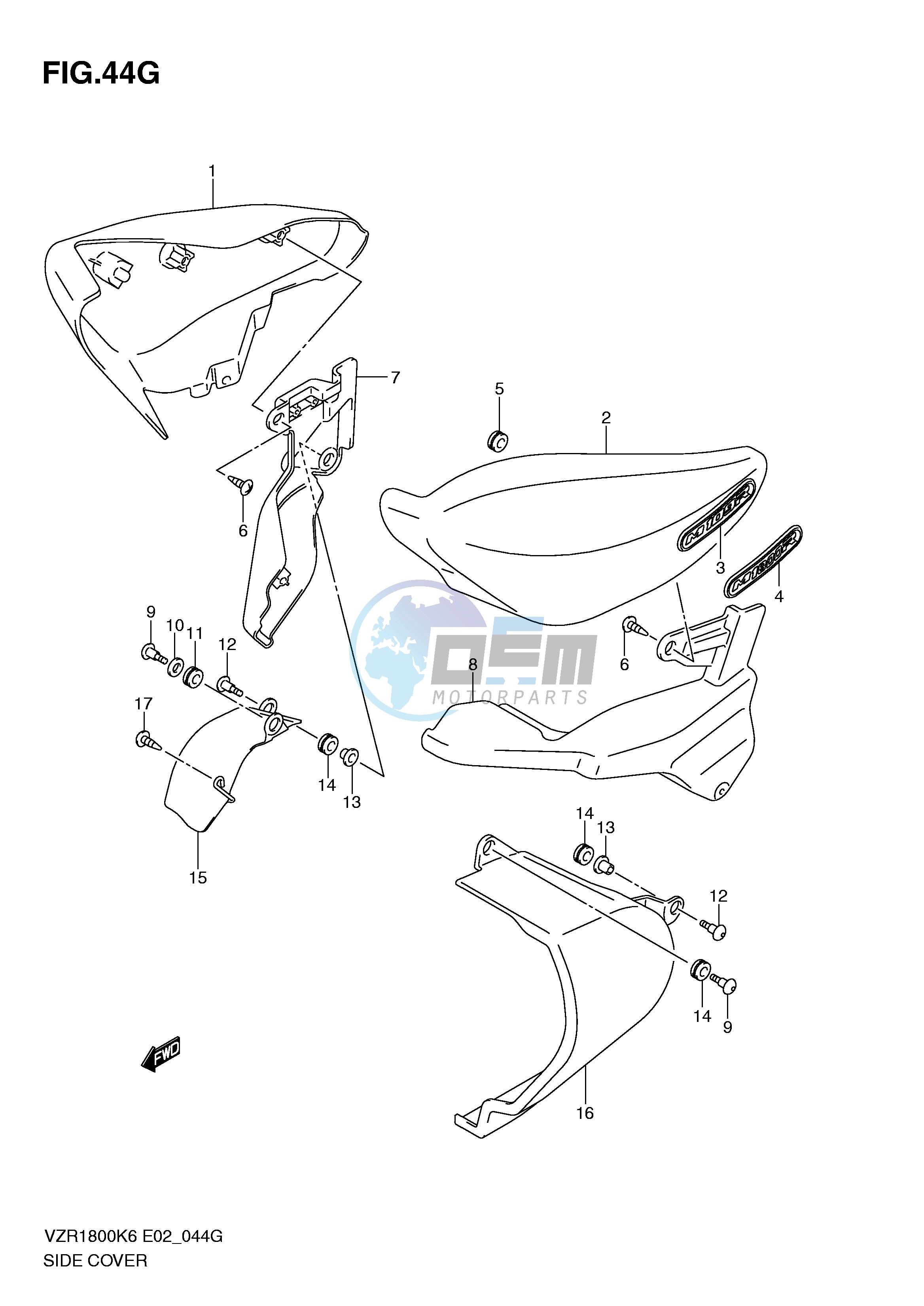 SIDE COVER (VZR1800ZL0 ZUFL0)