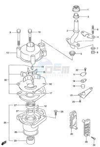 DT 115 drawing Water Pump (DT115S