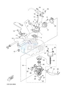 YP400R X-MAX 400 X-MAX 400 (1SD1 1SD1 1SD1) drawing INTAKE