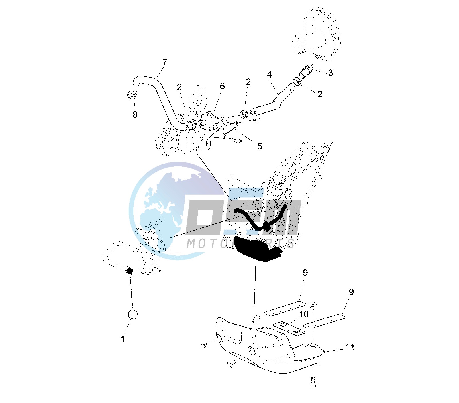 SECONDARY AIR SYSTEM EURO KIT