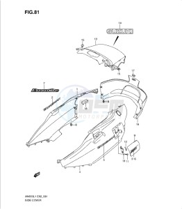 AN650 drawing SIDE COVER (AN650AL1 E2)