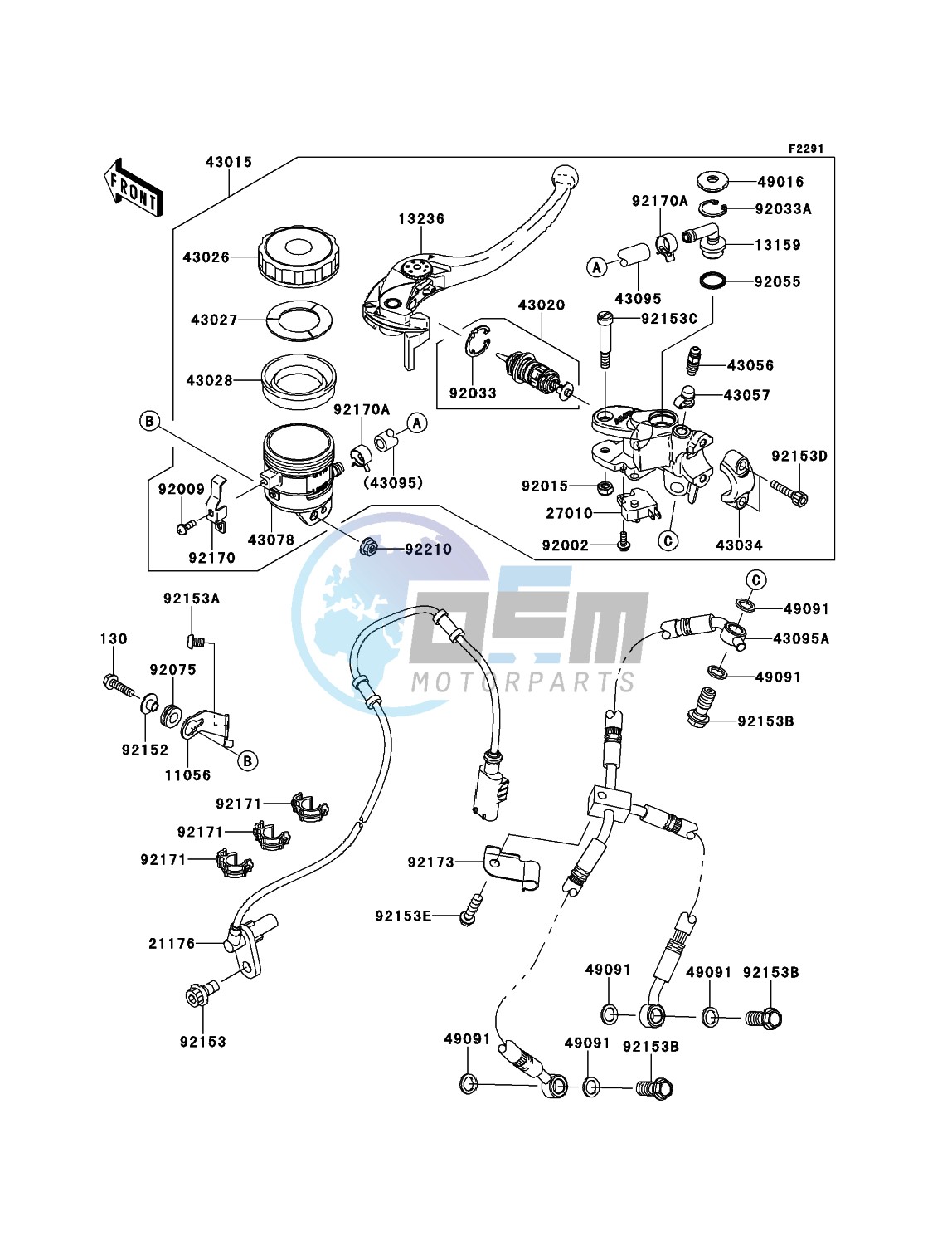 Front Master Cylinder