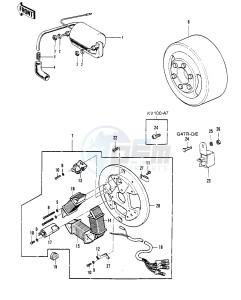 G4 TR (D-E) 100 drawing IGNITION_GENERATOR 1_2 -- 74-75- -