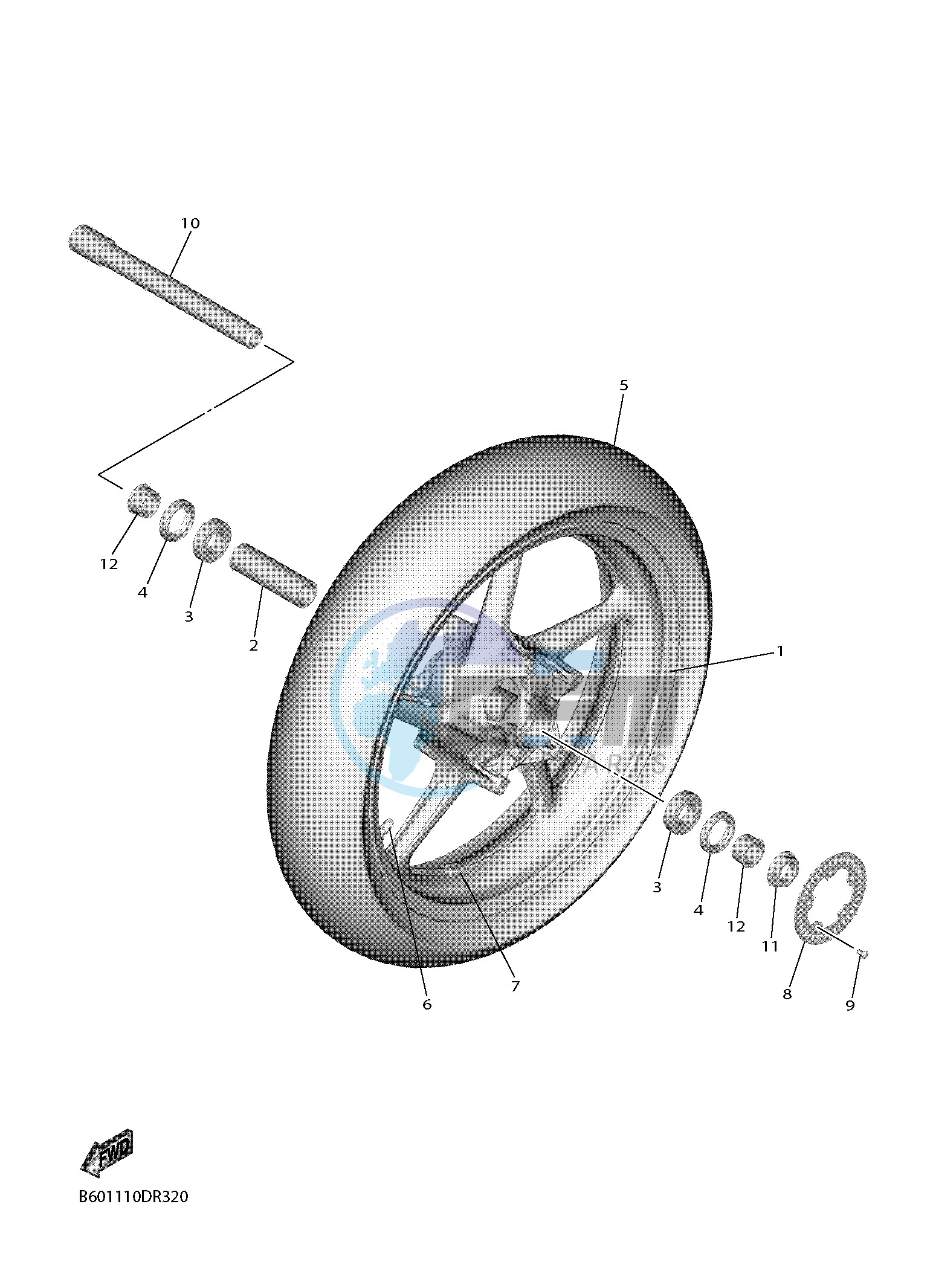 FRONT WHEEL