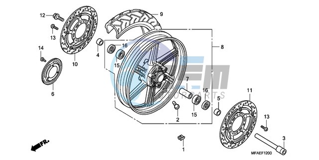 FRONT WHEEL