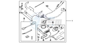 XL1000VA9 Ireland - (EK / ABS) drawing ALARM SYS.