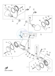 XVS1300CU XVS1300 CUSTOM (2SS1) drawing FLASHER LIGHT