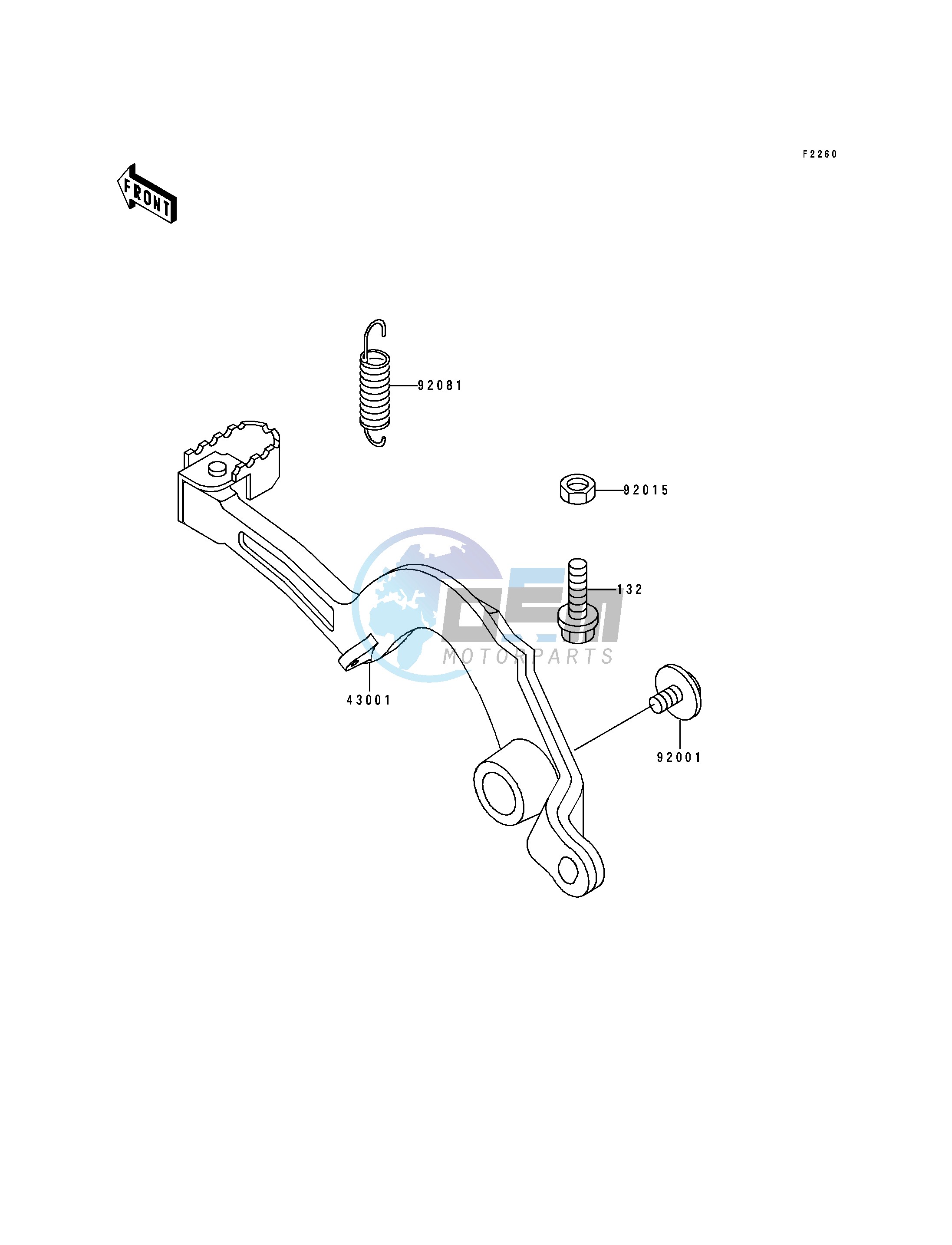 BRAKE PEDAL