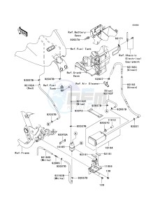 VN 1700 C [VULVAN 1700 NOMAD] (9FA) C9FA drawing FUEL EVAPORATIVE SYSTEM-- CA- -