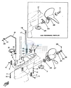 115B drawing PROPELLER-HOUSING-AND-TRANSMISSION-2