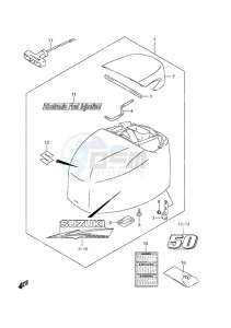 DF 50A drawing Engine Cover