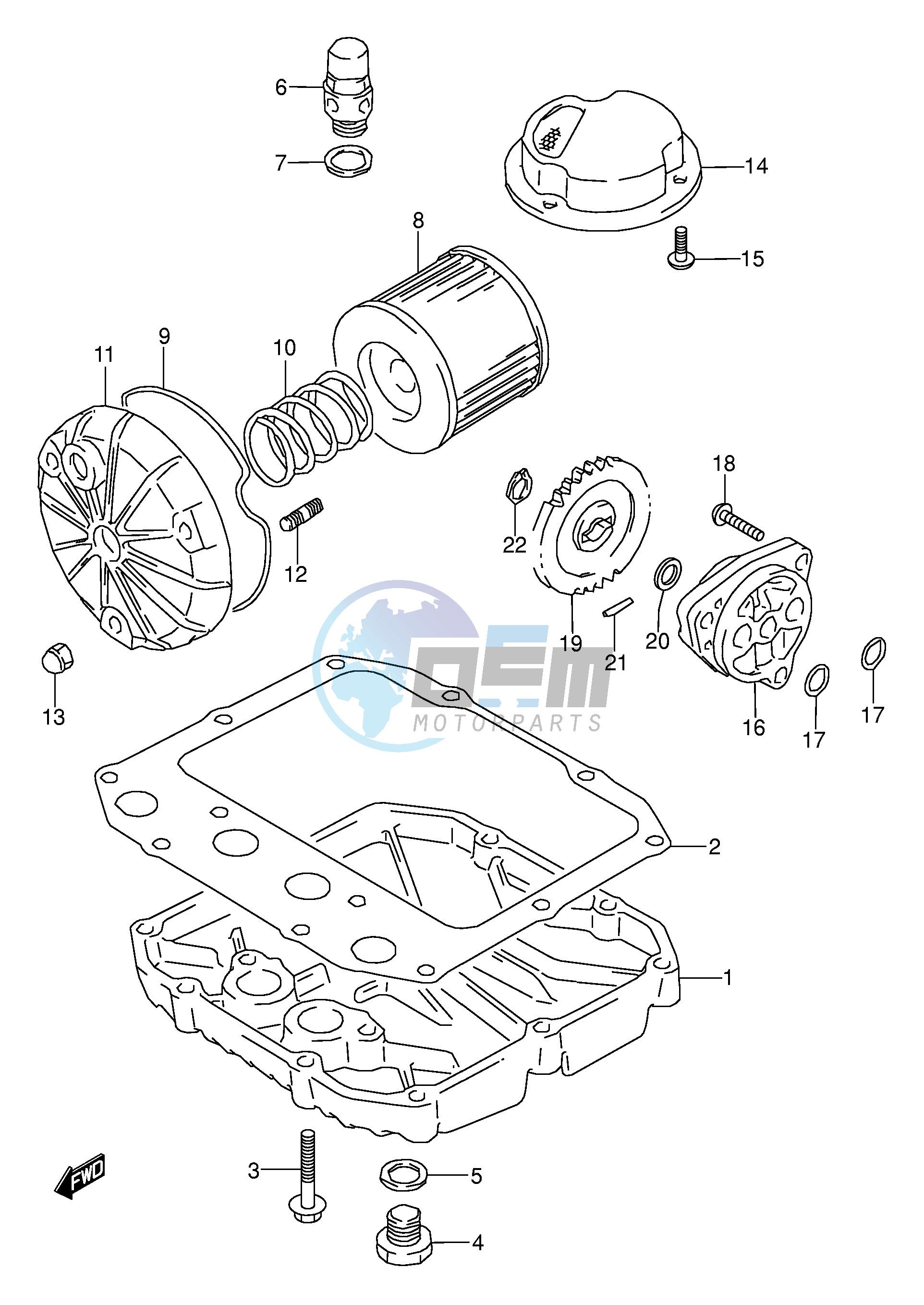 OIL FILTER - OIL PUMP