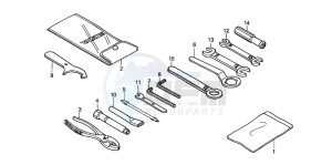 CB1300 CB1300SUPER FOUR drawing TOOL