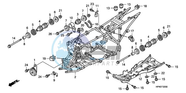 FRAME BODY