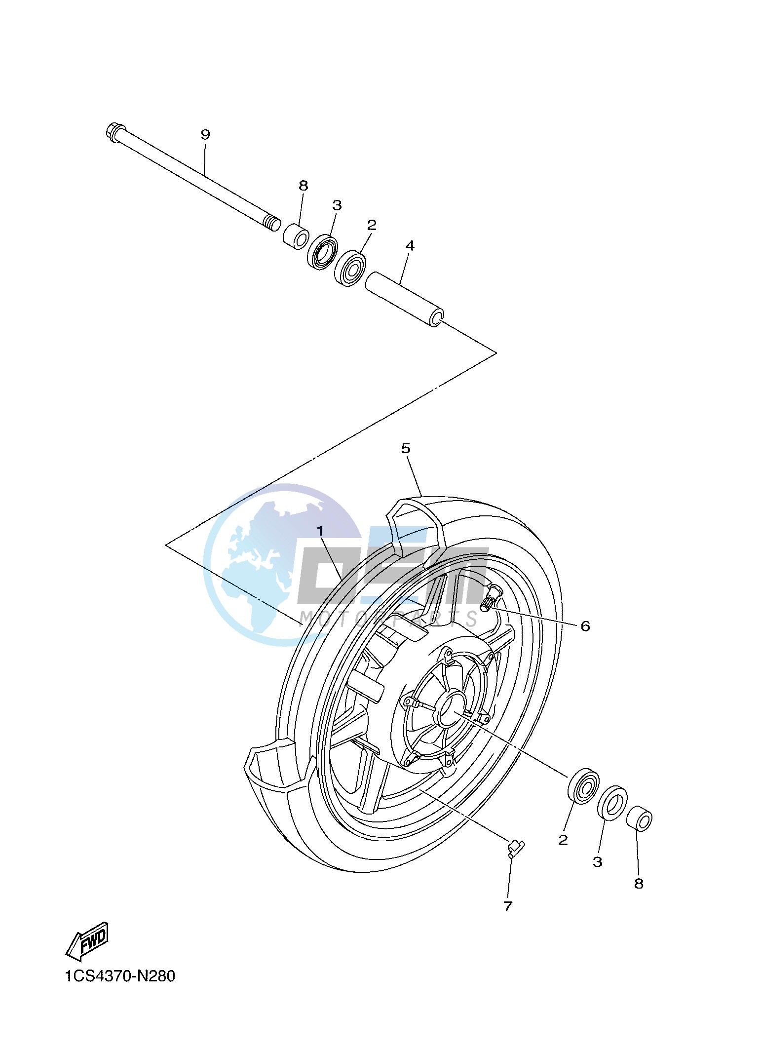 FRONT WHEEL