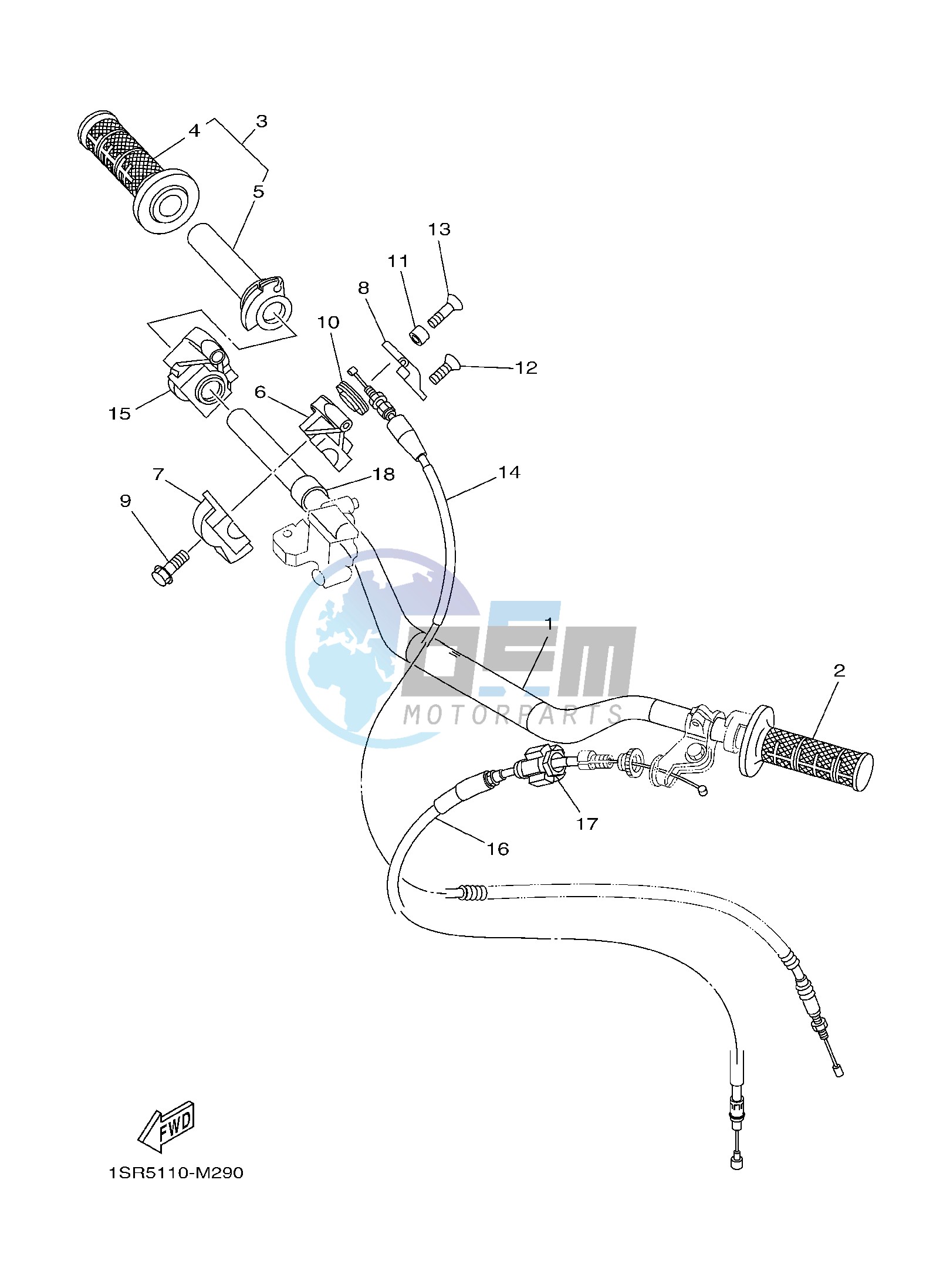 STEERING HANDLE & CABLE