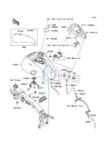 VN2000 CLASSIC VN2000H9F GB XX (EU ME A(FRICA) drawing Fuel Tank