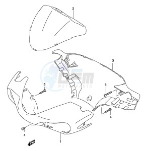 AY50 (P19) katana drawing HANDLE COVER (MODEL AY50WR K1 K2)