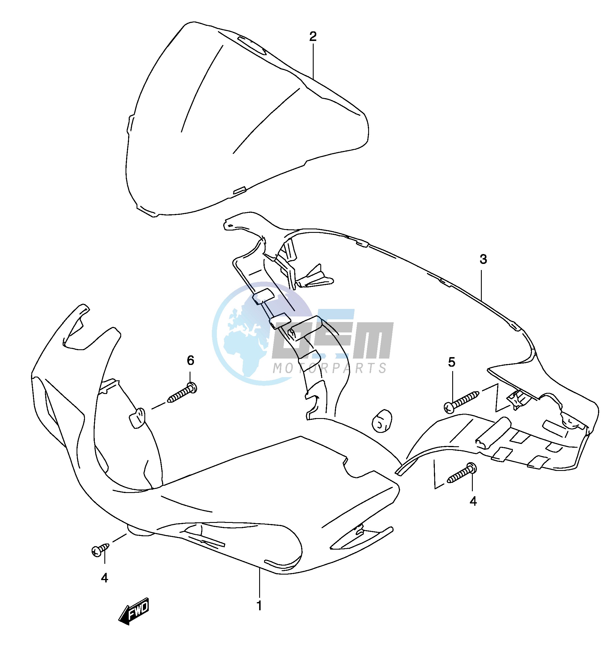 HANDLE COVER (MODEL AY50WR K1 K2)