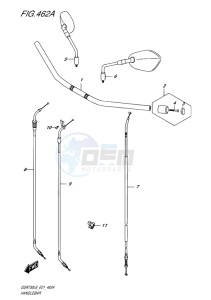 GSR750 EU drawing HANDLEBAR